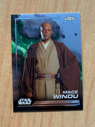 Cromo Topps Chrome Star Wars 1 euro unidad