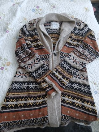Chaqueta de punto H&M estampada