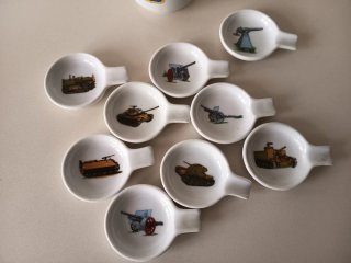 Cacitos de Cerámica con Tanques