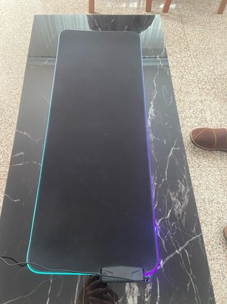 Alfombrilla Gaming XXL RGB LED para PC- Multicolor