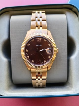 Reloj Fossil Mujer Dorado
