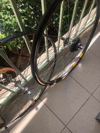 Llantas Mavic GP 4 Tubulares Aluminio