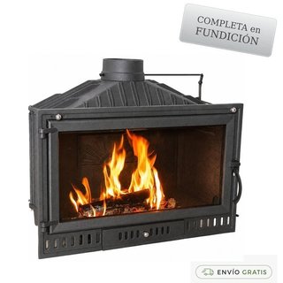 Hogar de leña fundición Hogar 90 16,28 kW