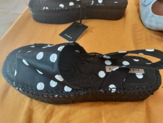 Sandalias Zara Lunares Talla 36