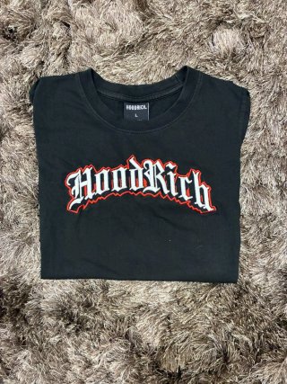 Camiseta Hoodrich Negra Talla L