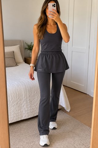 Pantalón de pádel Artengo con falda