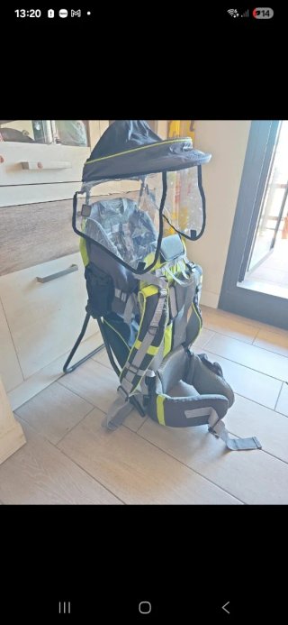 Mochila Portabebés Senderismo Homcom