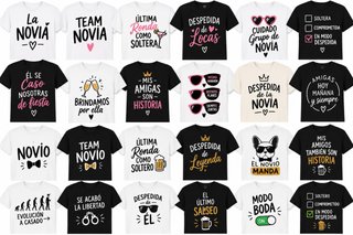 Camisetas Estampadas para Despedidas
