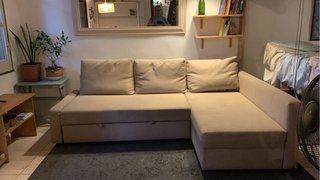 Sofá Chaise Longue Beige