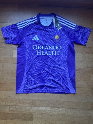 Camiseta Orlando City Adidas Morada Talla M