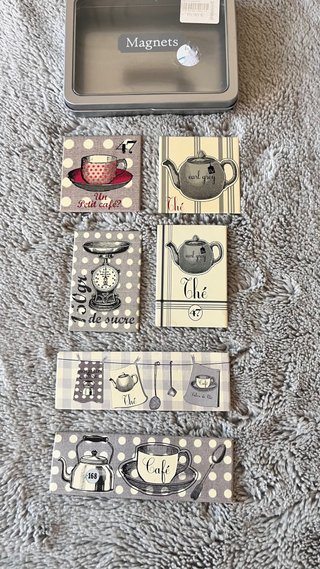 Set de 6 Imanes Decorativos