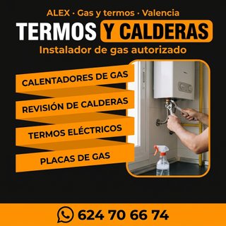 Termos, calderas y calentadores de gas