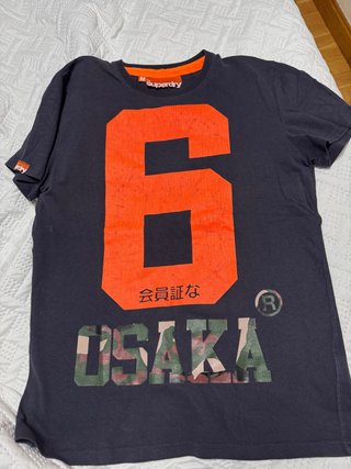 Camiseta Superdry Negra Talla M