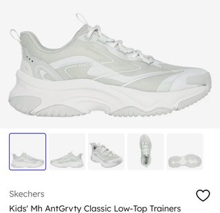 Zapatillas Skechers verde suave, gris y blanco. 39