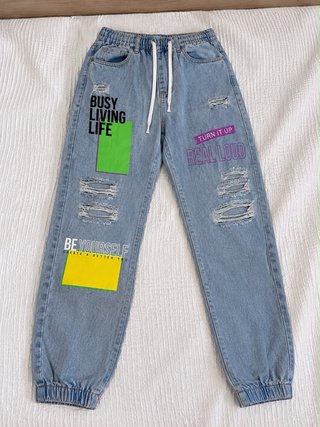 Pantalón Jogger Bershka Talla S
