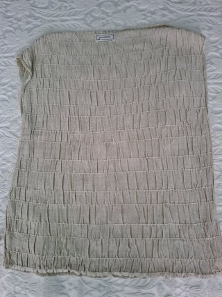 Top Fiesta Escorpion Beige Talla L