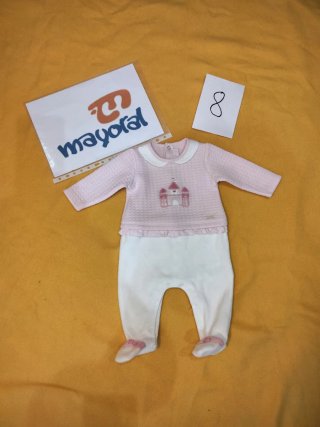 Pelele Mayoral Bebé Talla 2-4 Meses