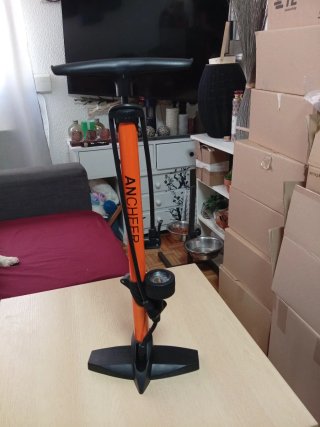 Bomba de pie para bicicleta Ancheer