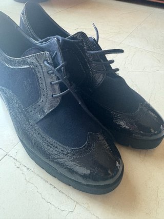 Zapatos Negros Estilo Oxford