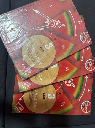Libro matemáticas 3 ESO, como nuevo