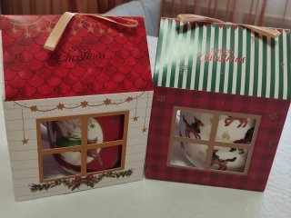 Set de 2 Tazas Navideñas