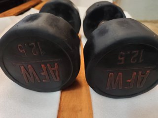 Par de Mancuernas AFW 12,5kg