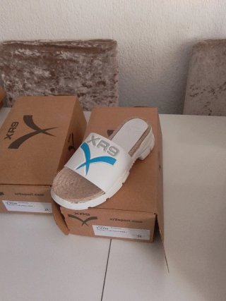 Sandalias Xr9 Blancas y Azules Talla 41