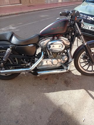 Harley Davidson Cruiser Negra