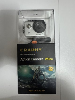 Cámara Deportiva Craphy W9se 4K Ultra HD