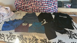 Lote de prendas de ropa deportiva