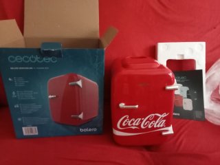 Mini Nevera eléctrica Coca-Cola