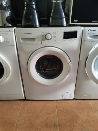Lavadora Daewoo Blanca