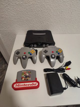 Nintendo 64 completa + Mario kart
