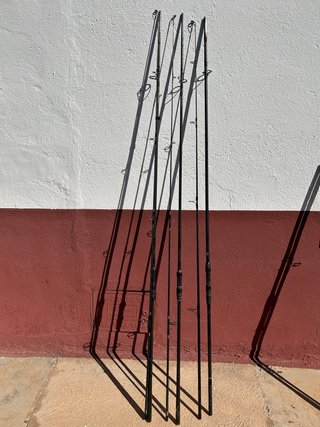 3 Cañas de Carpfishing 12 pies 3lb