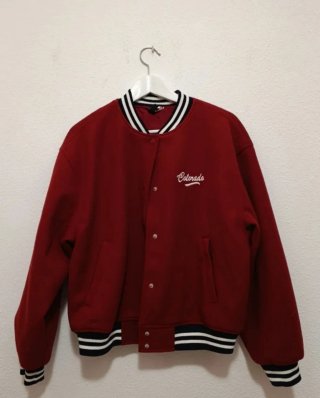 Chaqueta Bomber Roja
