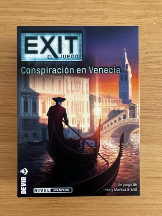 Juego de mesa Exit: Conspiración en Venecia
