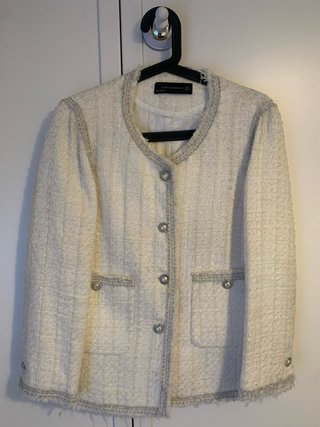 Chaqueta estilo Chanel Zara Talla M