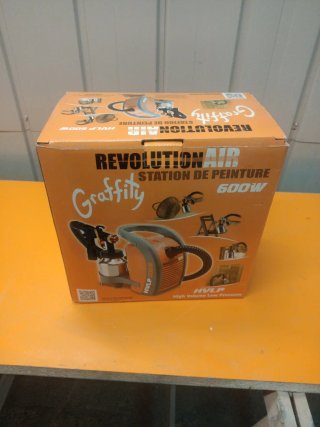 Pistola de Pintura Revolution Air 600W