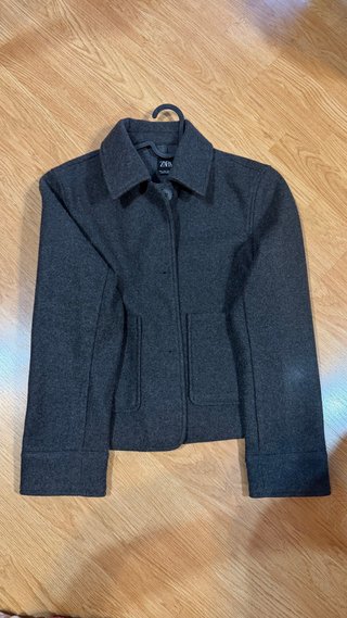 Chaqueta Gris Zara