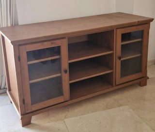 Mueble de TV de madera