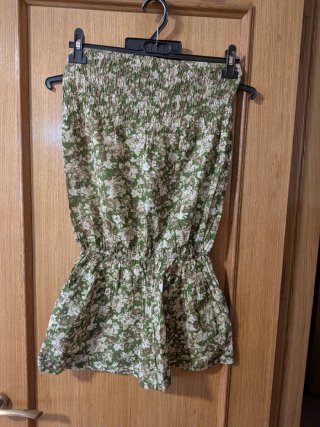 Mono Corto Estampado Floral Talla M