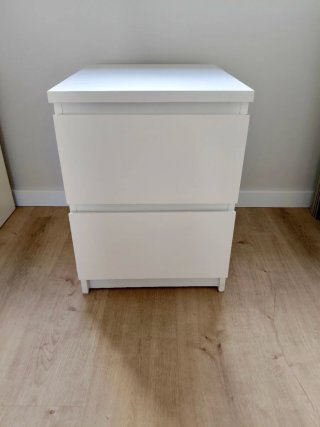 Comodino bianco Ikea
