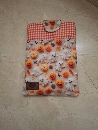 Funda de tela para libros - Motivo Halloween