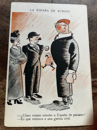 GUERRA. CIVIL.  TARJETA POSTAL RARA