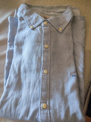 Camisa Sport Azul Talla XXL