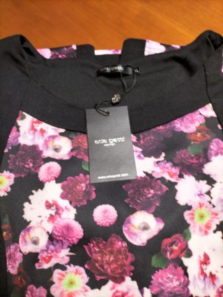 Vestido de punto ada gatti floral