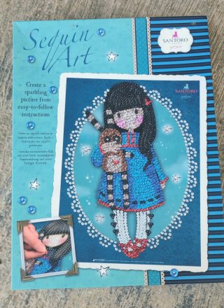 Kit de Manualidades Sequin Art Gorjuss
