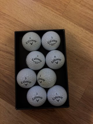 Set de 8 Bolas de Golf Callaway
