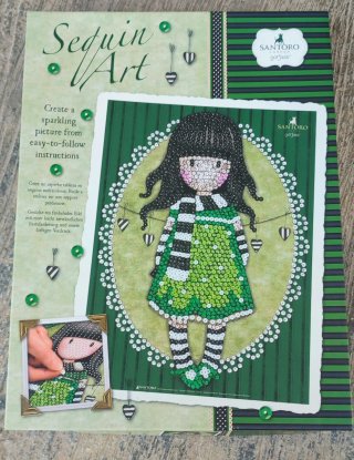 Kit Sequin Art Santoro Gorjuss