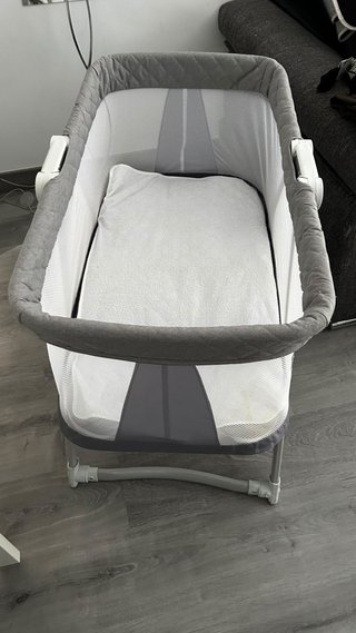 Mini cuna gris no hago envios